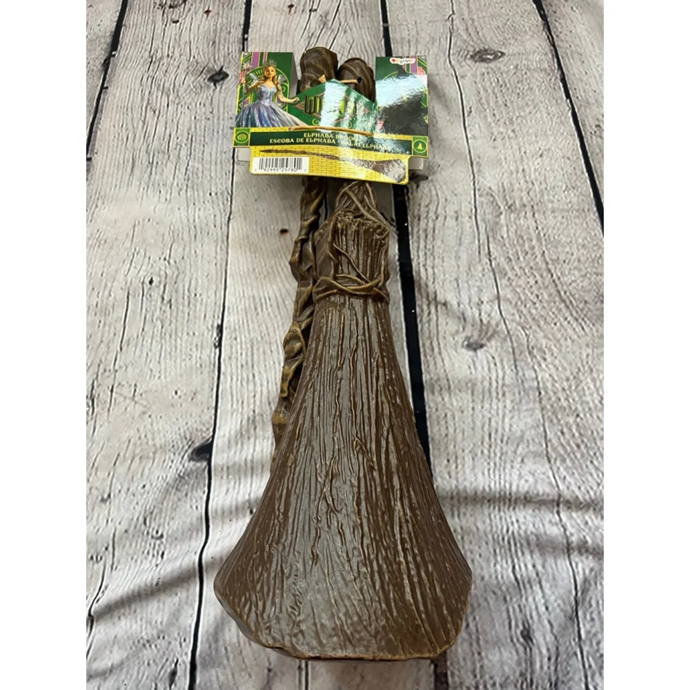 NEW Halloween Wicked Elphaba Broom One Size Brown